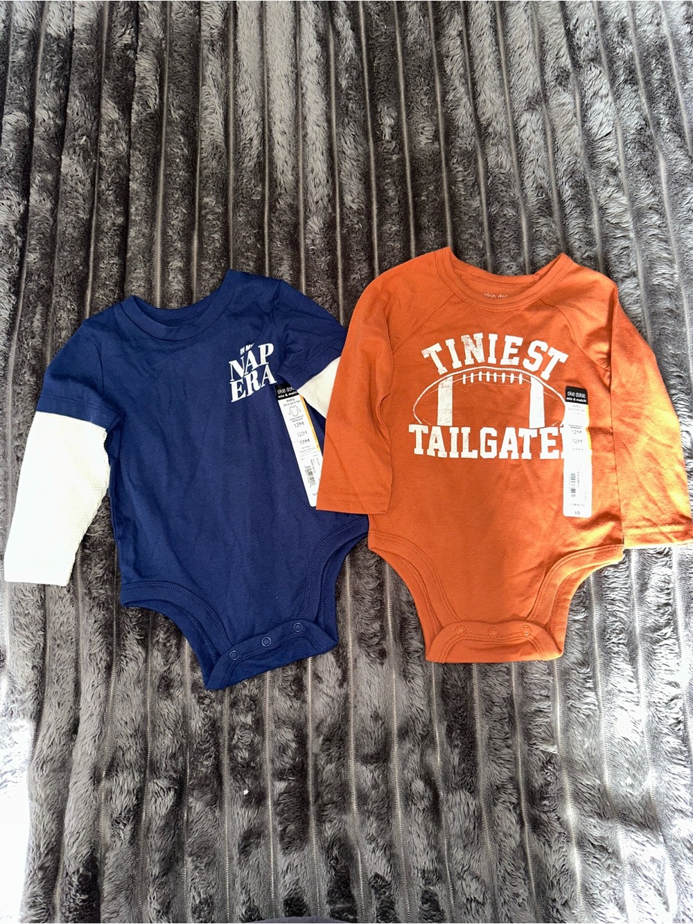 Okie Dokie Long-Sleeve Baby One-Piece